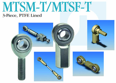 MTSM -T/MTSF - Tの固体ロッドエンド、3 -部分のPTFEによって並べられる球形のタイのロッドエンド