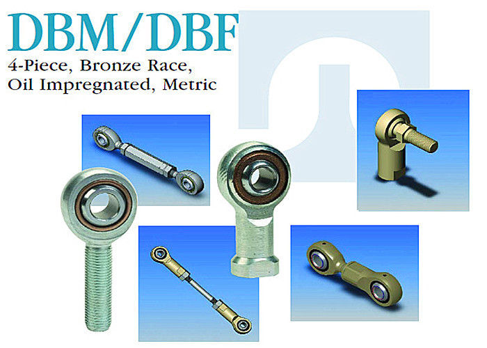 DBM/DBFのステンレス鋼のロッドエンド4 -部分の青銅色の競争オイルはメートルを浸透させました