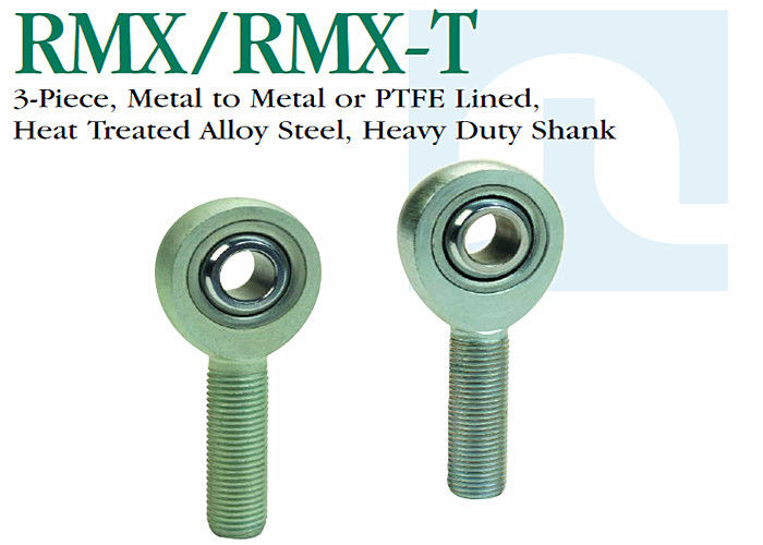 RMX/RMX - Tの精密頑丈なロッドエンド、並んだPTFEは固体ロッドエンドに通しました