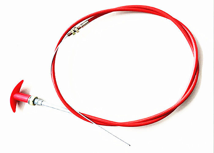 証明されるIATF16949はTのハンドルとの制御ケーブルアセンブリ耐食性を