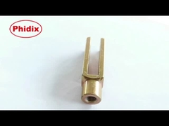 Uリンク3/8-24の糸のケーブルの端の付属品はニッケル メッキの低炭素鋼鉄を