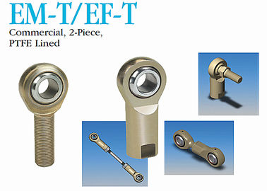 EM-T/EF-Tのステンレス鋼のHeimの接合箇所のロッドエンド2 -部分PTFEは産業のために並びました