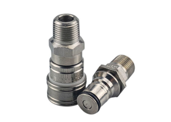 品質  Various Liquids And Gases Stainless Steel Quick Coupling 工場