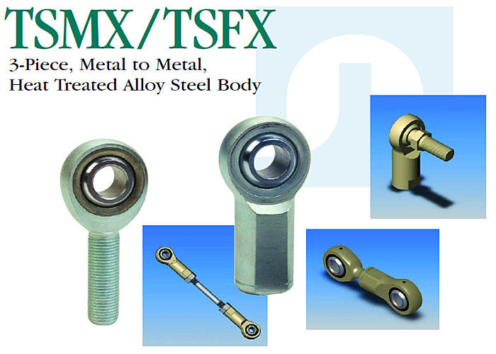 熱-扱われた合金鋼ボディのTSMX/TSFXの精密ステンレス鋼のロッドエンド