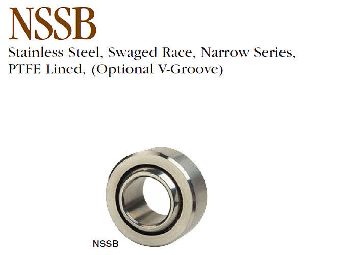 医療機器のためのNSSBのステンレス鋼の球形軸受け狭いシリーズ