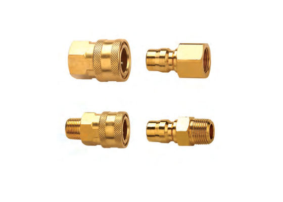 カーターバーグ BSP スレッド ブラス クイック アダプター 1/4" 5/16" 3/8" 1/2"