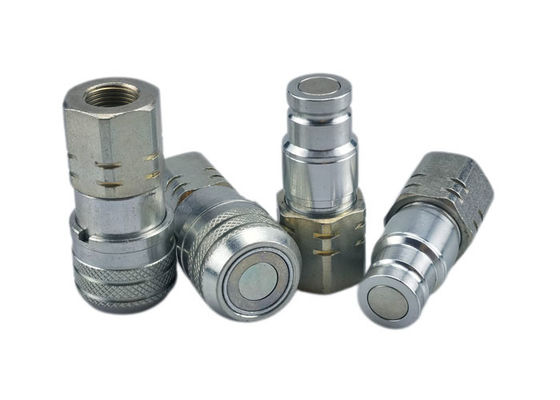NPT IATF16949 0.5 インチフラットフェイス液圧コネクタ