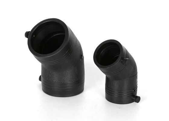 PE HDPE 電流 45 度 エルボウアダプタ パイプライン
