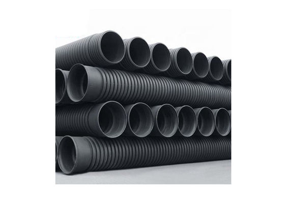 SN8 埋められた排水管 二重壁ポリエチレン HDPE 下水管
