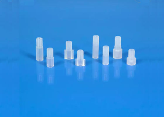プラスチックの水力管のコップリング M6 1/4 - 28UNF 男性糸のフレンジフィッティング
