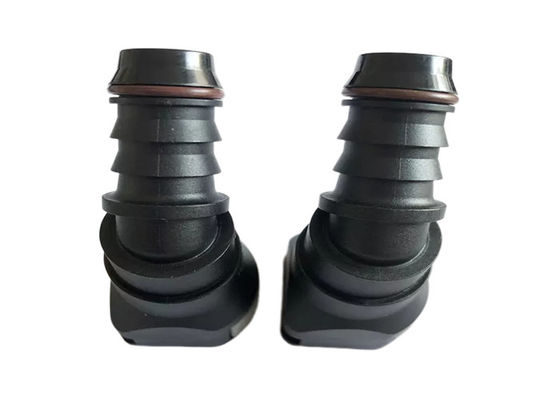 EPDM 燃料液体 プラスチック クイックコネクタ 15.82mm 45度