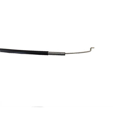 黒い丸いハンドル940MM 長さ76MM 移動SS316ワイヤロープ 黒い管